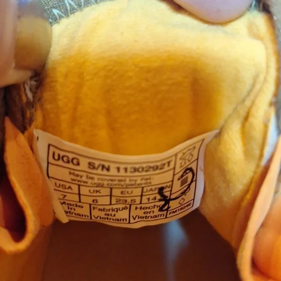 UGG Rennon II Toddler Size 7 Chestnut, Toddler Uggs - Picture 7 of 8